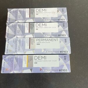 NIB ION COLOR BRILLIANCE / PERMANENT COLOR 4 BOXES